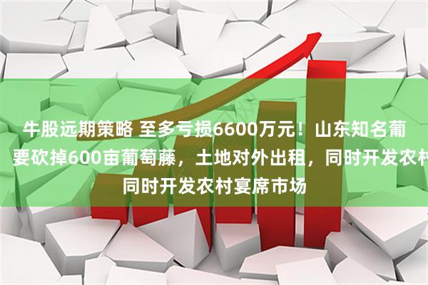 牛股远期策略 至多亏损6600万元！山东知名葡萄酒公司，要砍掉600亩葡萄藤，土地对外出租，同时开发农村宴席市场