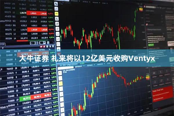 大牛证券 礼来将以12亿美元收购Ventyx